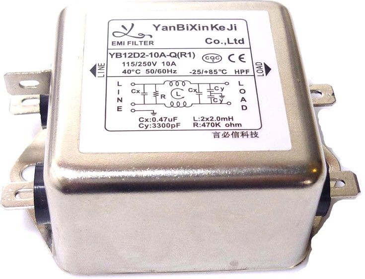 Netzfilter LED IP CCR-1200 QCL Wall Light (YB12D2-10A-Q) 10A