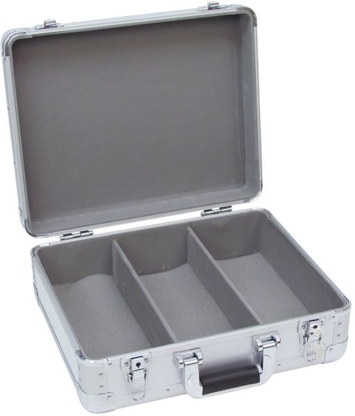 ROADINGER CD-Case ALU Digital-Booking abgerundet sil