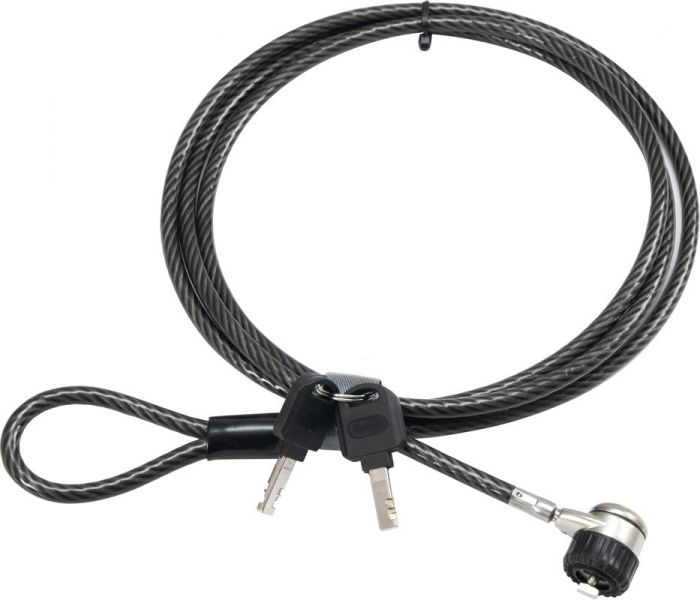 EUROLITE KG-180S Kabelschloss zur Gerätesicherung mit Schlüssel