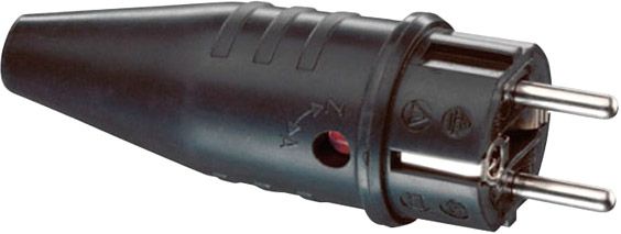 Rubber Connector Male CEE 7/VII