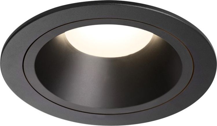 SLV NUMINOS, encastré de plafond intérieur, 40°, noir, LED, 4000K