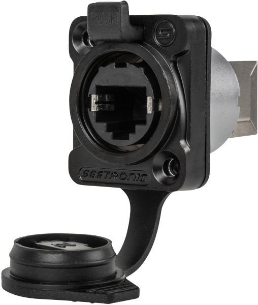 SEETRONIC RJ45-Chassis-Stecker IP65