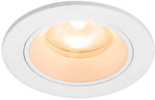 SLV NUMINOS® XS, Deckeneinbauleuchte, 2700 K, 55°, IP20, rund, weiß