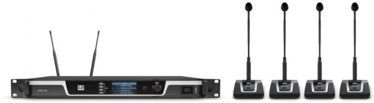 LD Systems U506 CS 4 4-Kanal kabelloses Konferenzsystem