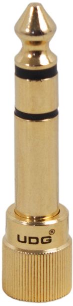 UDG Ultimate Kopfhörer-Klinkenadapter Schraube 3,5 mm (1/8") auf 6,35 mm (1/4")