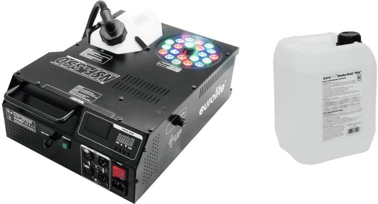 EUROLITE Set NSF-350 + Smoke Fluid -DSA- 5l