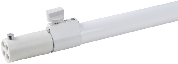 Telescopic upright 2-way 120(h)-->180(h)cm - White