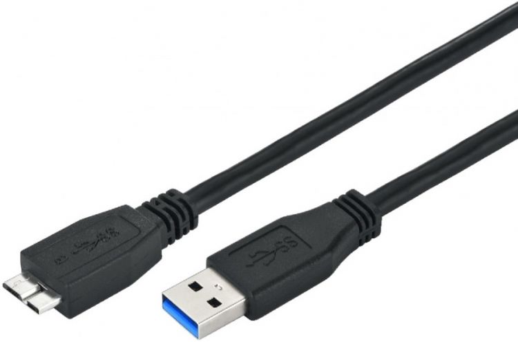 MONACOR USB-302MICRO USB-3.0 Kabel, 1,8m