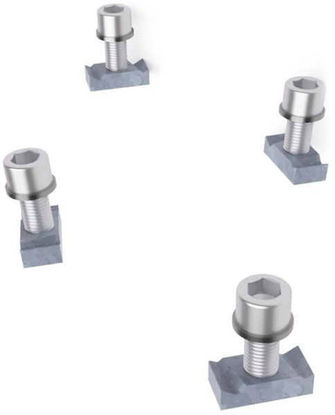 Hammerkopfschrauben Set M16x50 8.8