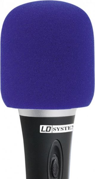 LD Systems D 913 BLU Windschutz für Mikrofone blau