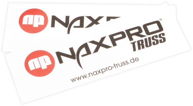 Naxpro Truss Aufkleber weiß