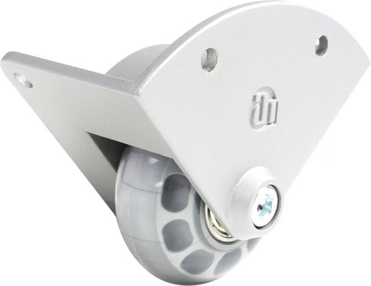Adam Hall Hardware 37600 S Eckeinbaurolle mit 48mm-Rad in Alu-Druckgussgeh