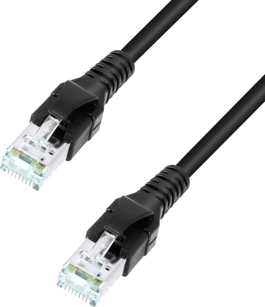 Adam Hall Cables 5 STAR CAT6 1000 I - Netzwerkkabel Cat.6a (S/FTP) by Draka Hirose RJ45 auf RJ45