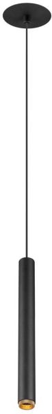 SLV GRIP! S, Pendelleuchte, PHASE, Pendellänge 200 cm, 3000 K, 29°, schwarz / gold