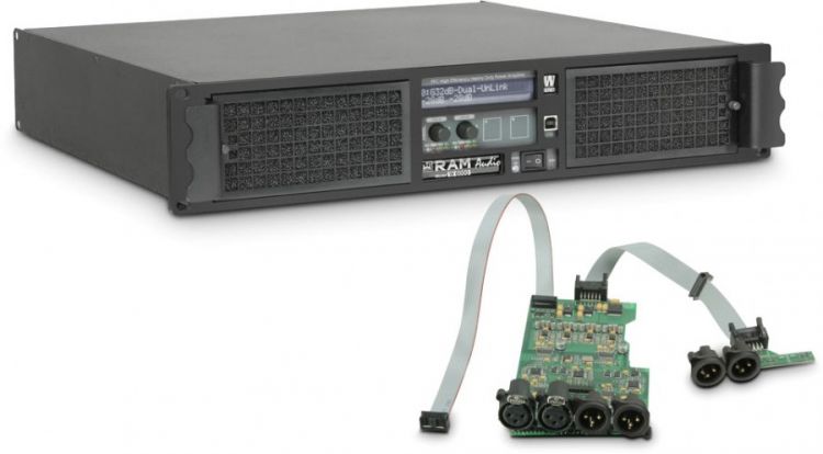 Ram Audio W 6000 DSP PA Endstufe 2 x 3025 W 2 Ohm inkl. DSP Modul