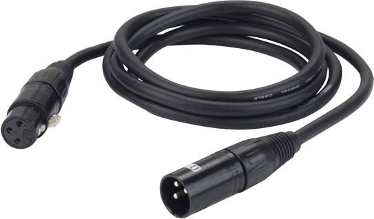 DAP FL09 - bal. XLR/M 3 p. > XLR/F 3 p. 3 m