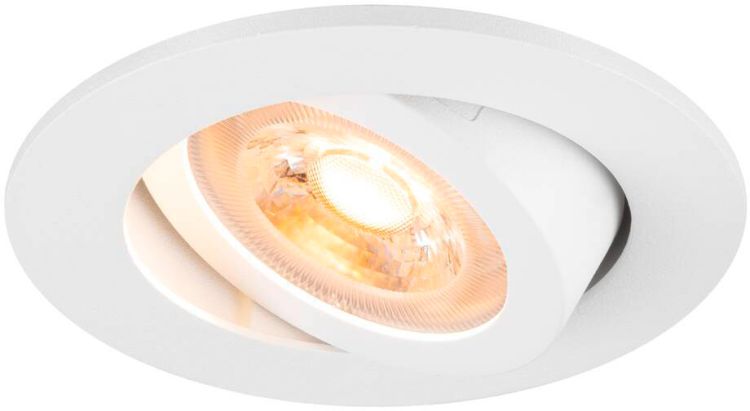 SLV NEW TRIA® 68, Deckeneinbauleuchte, rund, max. 10W GU10, weiß -B-Stock-