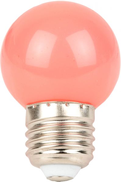 Showgear G45 LED Bulb E27 1 W - pink - nicht dimmbar