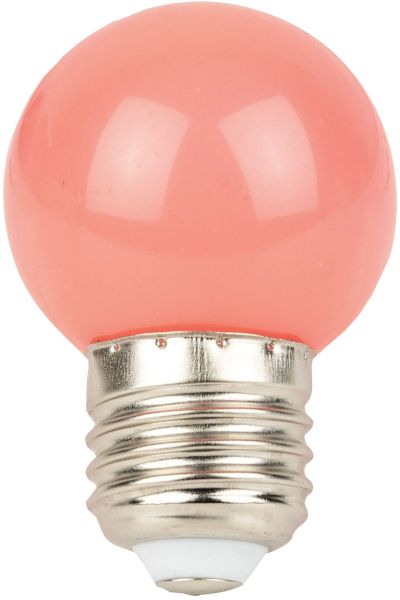 Showgear G45 LED Bulb E27 1 W - pink - nicht dimmbar