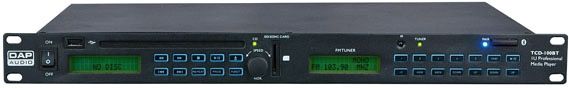 DAP-Audio TCD-100BT 1U Professional Media Player