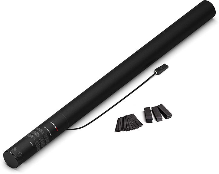 Magic FX Elektrische Konfettikanone PRO 80cm - Schwarz