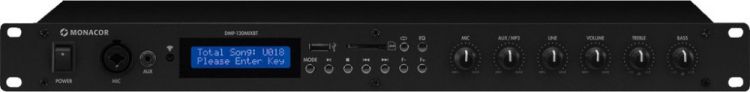 MONACOR DMP-130MIXBT MP3 player and microphone line mixer