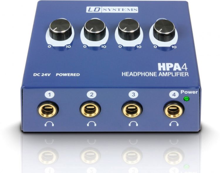 LD Systems HPA 4 Kopfhörerverstärker 4 Kanal