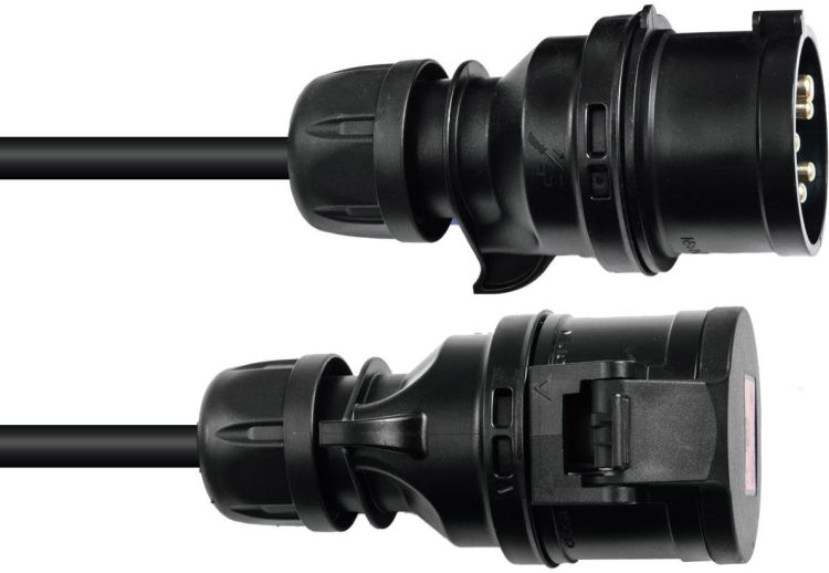 PSSO CEE Verlängerung 16A 5x2,5 25m Black Edition