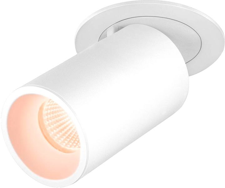 SLV NUMINOS® PROJECTOR M, Deckeneinbauleuchte, 2700 K, 40°, zylindrisch, weiß / weiß