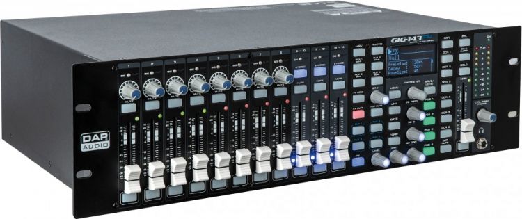 DAP-Audio GIG-143 TAB - Digitales Mischpult mit 14 Kanälen inkl. Dynamik &