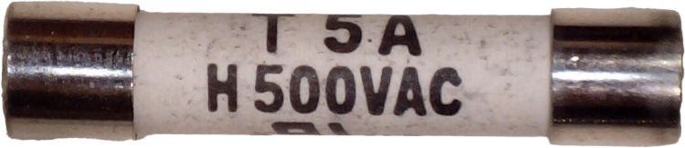 Feinsicherung Träge / 5A 6.3 x 32mm 500V ac Keramik