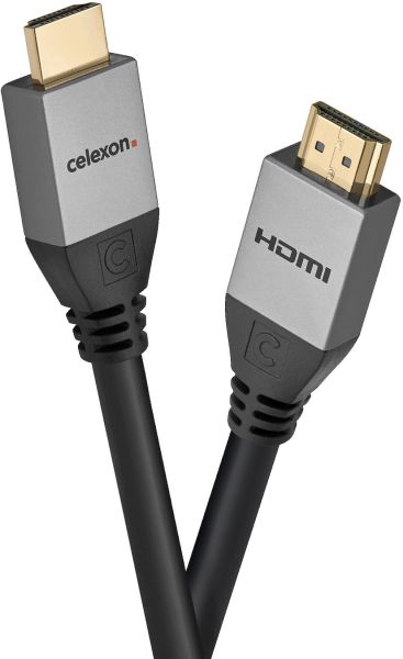 celexon HDMI Kabel mit Ethernet - 2.0a/b 4K 0,5m - Professional Line