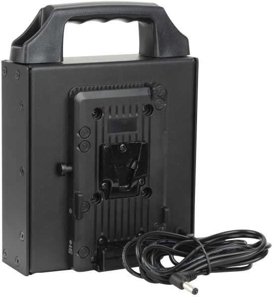 Showtec V-Mount Battery Holder for Media Panel Für zwei Batterien