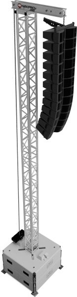 Naxpro-Truss TD34 PA-Tower 08  - Heavy Version