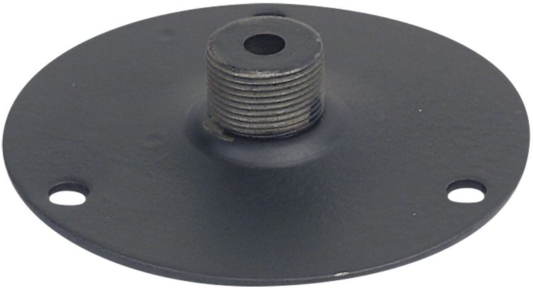 DAP Montageplatte 60 mm für Schwanenhals  Schwarz