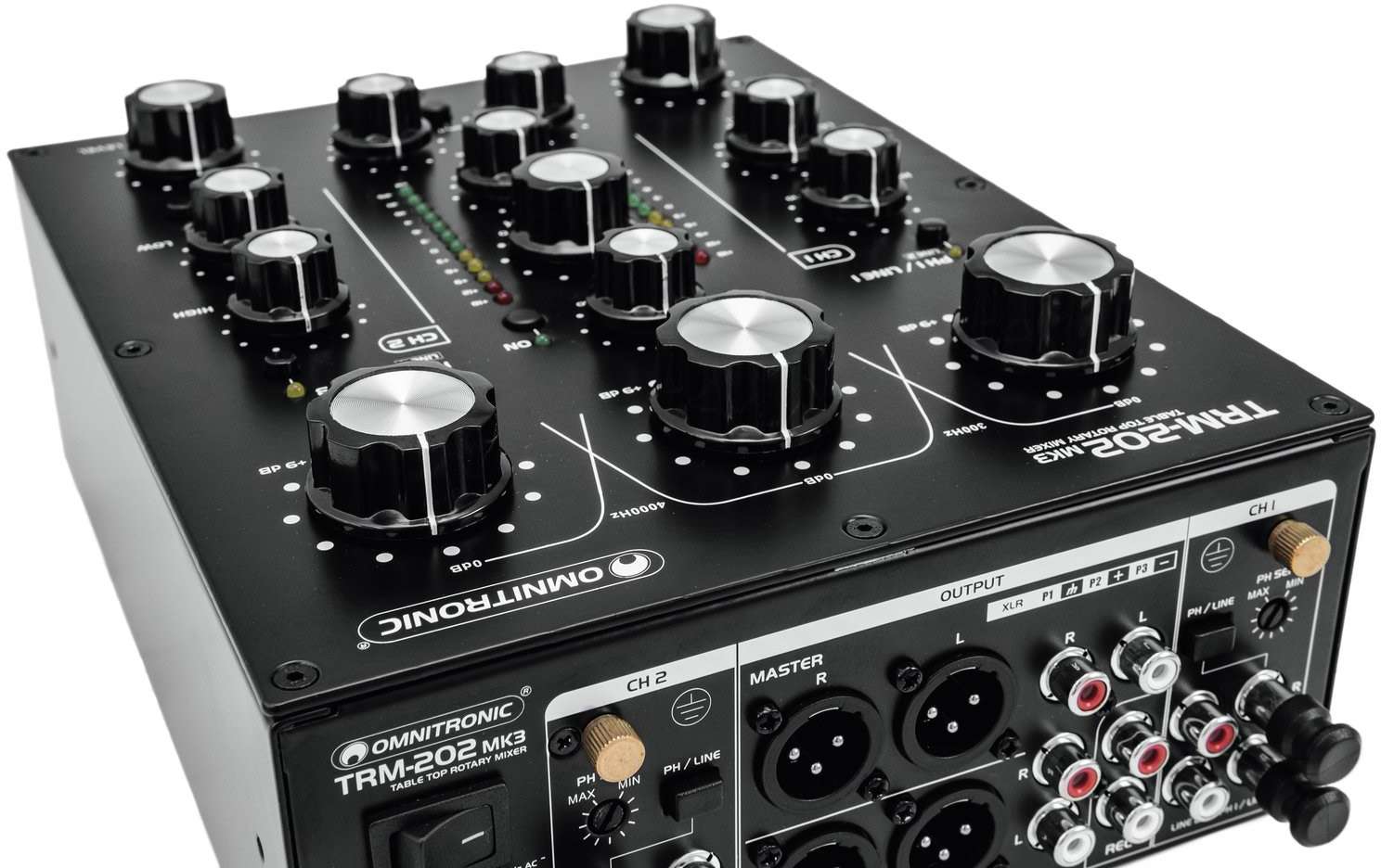 OMNITRONIC TRM-202MK3 2-Channel Rotary Mixer - cheap at LTT