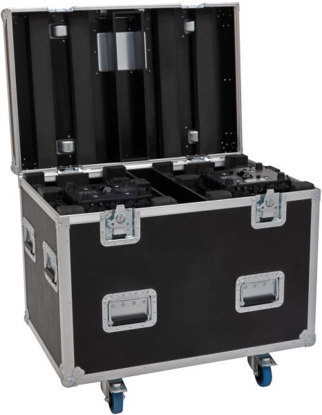 ROADINGER Flightcase HIGHLINE 4x LED IP TMH-S250/B250, mit Rollen