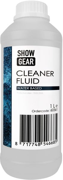 SHOWGEAR Reinigungsflüssigkeit für Nebelmaschinen 1 l