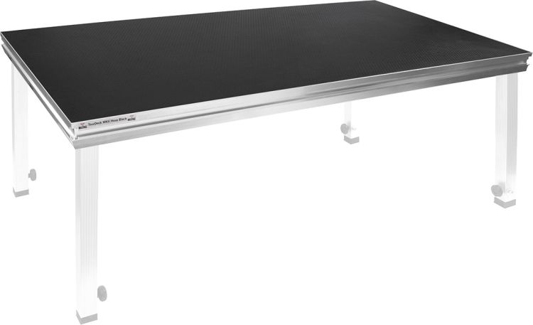 Bullstage Bühnenpodest TourDeck MKII outdoor 1,5x1m Hexa schwarz