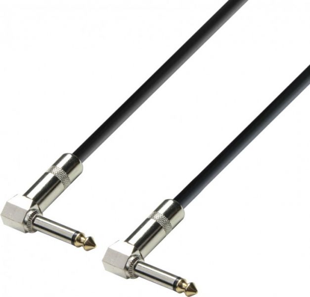 Adam Hall Cables K3 IRR 0030 Instrumentenkabel 6,3 mm Winkelklinke mono au