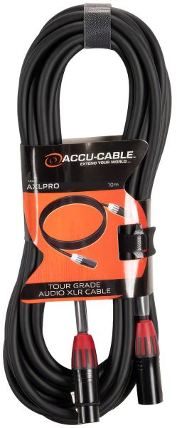 Accu Cable AXLPRO 10m  symmetrisches XLR-Kabel
