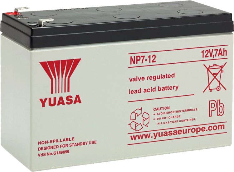 YUASA NPA-12/7 Blei-Akkumulator