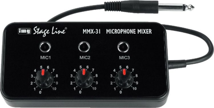 IMG Stageline MMX-31 Mikrofon-Mischer