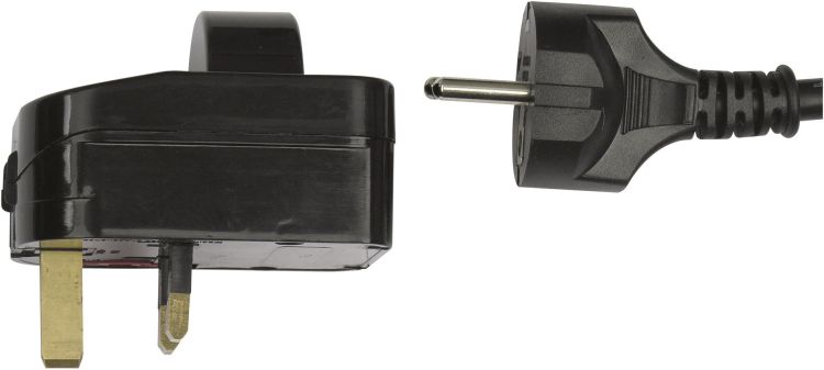 Showtec UK zu Schuko Stecker Adapter  230V/240V