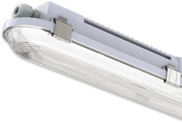 ISOLED LED Wannenleuchte HEQ, 120cm, IP65, 25-40W, 160lm/W, 3000|3500|4000K, CRI80