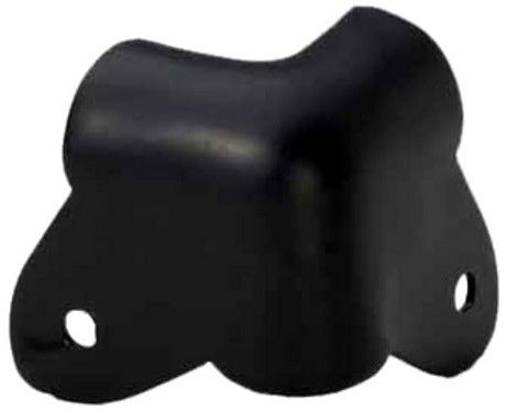Adam Hall Hardware 4023 BLK Ecke zweischenklig schwarz