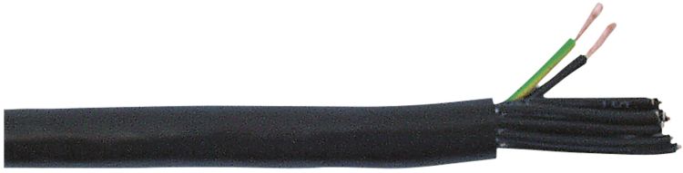 DAP-Audio 240 V Multikabel, schwarz Preis pro Meter – 14 x 1,5 mm² (P1415)