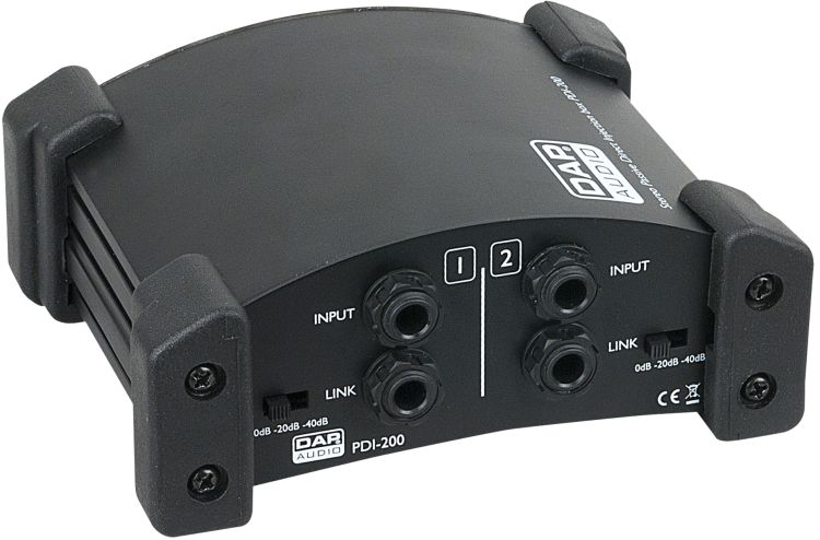 DAP-Audio PDI-200 Stereo passive direct injection box
