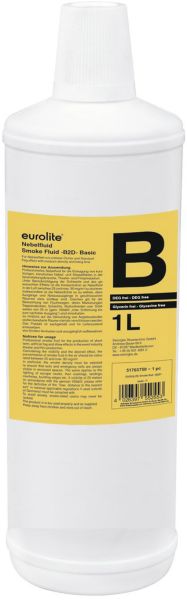 EUROLITE Smoke Fluid -B2D- Basic Nebelfluid 1l
