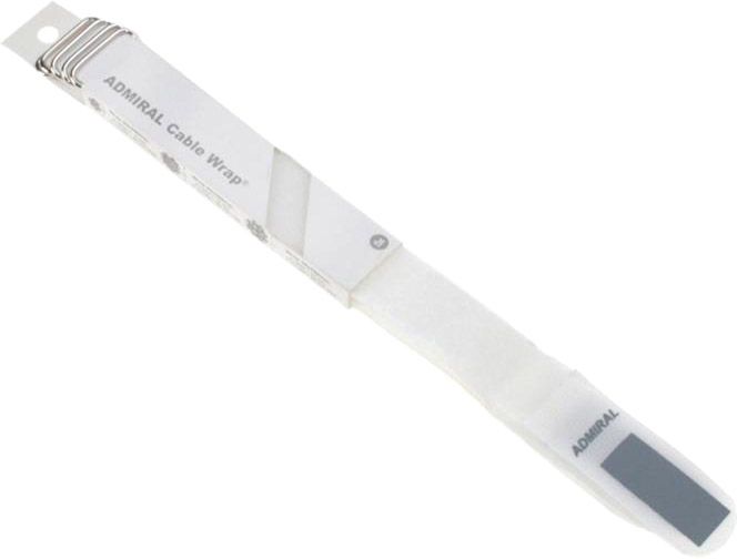 Admiral Kabelbinder 26cm weiß 5 Stück